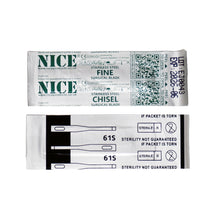 Load image into Gallery viewer, NICE® FS61S FINE Sterile Stainless Steel Chisel Blades (Box of 25)
