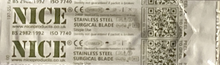 Load image into Gallery viewer, NICE® No.15T Sterile Stainless Steel Surgical Blades SS15T (Box of 100)
