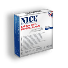 Load image into Gallery viewer, NICE No.12 Sterile Carbon Steel Surgical Blades CS12 (Box of 100)
