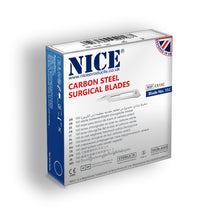 Load image into Gallery viewer, NICE No.15C Sterile Carbon Steel Surgical Blades CS15C (Box of 100)
